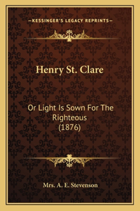 Henry St. Clare