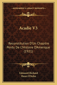 Acadie V3