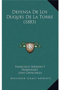 Defensa De Los Duques De La Torre (1883)