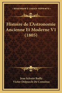 Histoire de L'Astronomie Ancienne Et Moderne V1 (1805)