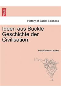 Ideen Aus Buckle Geschichte Der Civilisation.