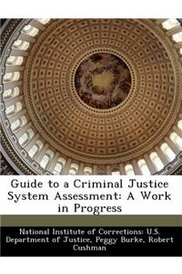 Guide to a Criminal Justice System Assessment