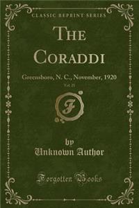 The Coraddi, Vol. 25