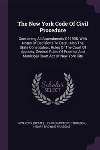 New York Code Of Civil Procedure