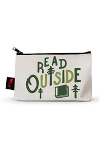 Read Outside Pencil Pouch