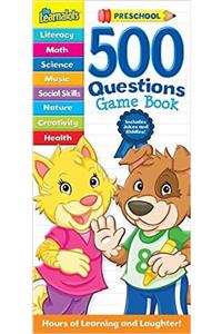 The Learnalots 500 Questions Game Book: Preschool