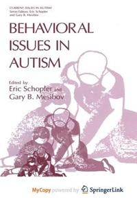 Behavioral Issues in Autism