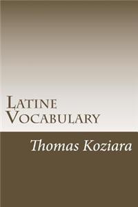 Latine Vocabulary