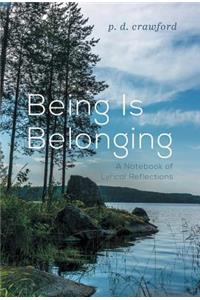 Being Is Belonging