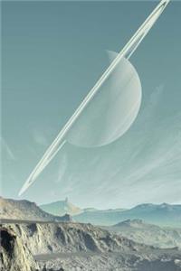 Saturn in a Fantasy Landscape Journal