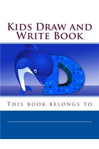Kids Draw and Write Book (8.5 x 11 inches)