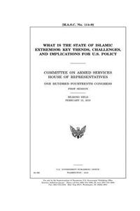 U.S. POLICY AND STRATEGY IN the MIDDLE EAST