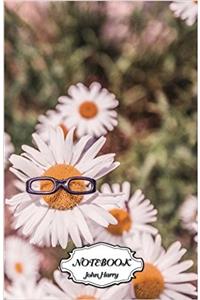 Notebook Journal Dot-grid, Graph, Lined, Blank No Lined - Cute Flower: Small Pocket Notebook Journal Diary