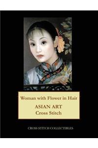 Woman with Flower in Hair