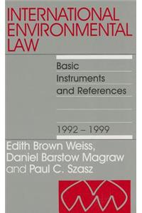 International Environmental Law 1992-1999