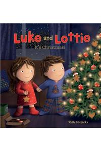 Luke and Lottie. It's Christmas!