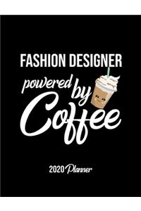 Fashion Designer Powered By Coffee 2020 Planner