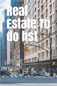 Real Estate To do list