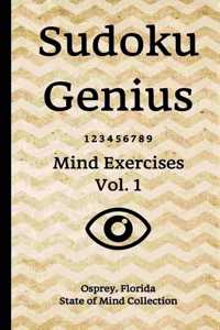 Sudoku Genius Mind Exercises Volume 1