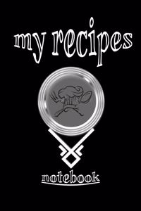 my recipes notebook