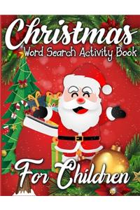 Christmas Word Search Activity Book for Children