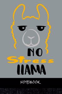 No Stress Lama Notebook