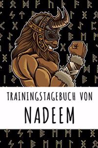 Trainingstagebuch von Nadeem
