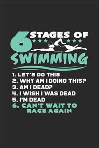 6 Stages of swimming