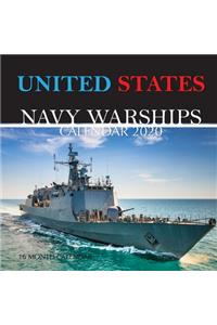 United States Navy Warships Calendar 2020