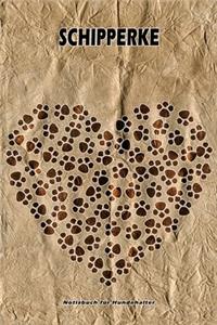 Schipperke Notizbuch für Hundehalter