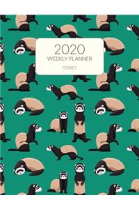 2020 Weekly Planner Ferret