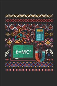 Ugly Christmas - Physics: Dotted Bullet Journal (6 X 9 -120 Pages) - Ugly Christmas Gift and Holiday Planner For Women, Men, Teens And Kids