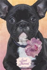 French Bulldog Journal Notebook, Lined