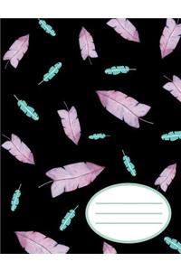 Feathers Composition Notebook