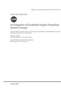 Investigation of Exoskeletal Engine Propulsion System Concept
