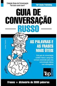 Guia de Conversação Português-Russo e vocabulário temático 3000 palavras