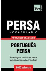 Vocabulário Português Brasileiro-Persa - 9000 palavras