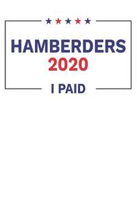 Hamberders 2020 I Paid