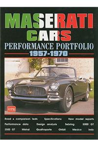 Maserati Cars 1957-1970 Performance Portfolio