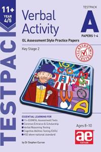 11+ Verbal Activity Year 4/5 Testpack A Papers 1-4