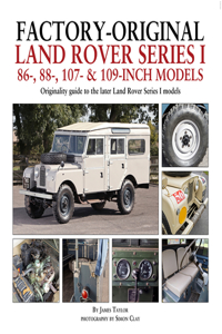 Factory-Original Land Rover Series I 86-, 88-, 107- & 109-Inch Models