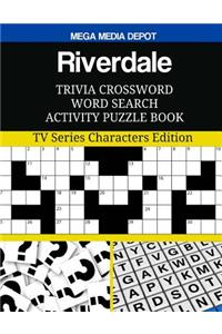 Riverdale Trivia Crossword Word Search Activity Puzzle Book