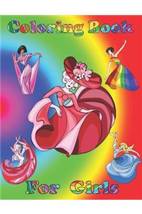 Coloring book for girls
