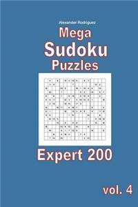 Mega Sudoku Puzzles - Expert 200 vol. 4
