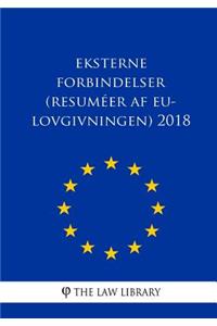Eksterne forbindelser (Resuméer af EU-lovgivningen) 2018