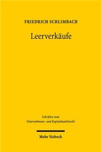 Leerverkäufe