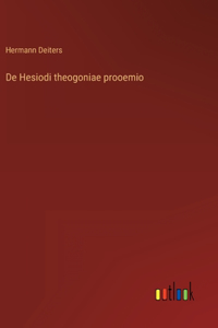 De Hesiodi theogoniae prooemio