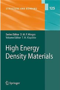 High Energy Density Materials