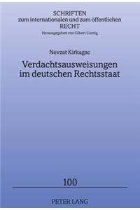 Verdachtsausweisungen Im Deutschen Rechtsstaat