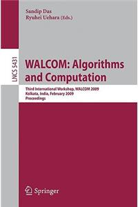 Walcom: Algorithms and Computation